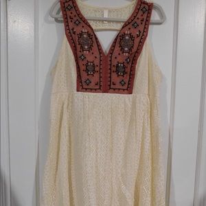 Lacey embroidered Dress